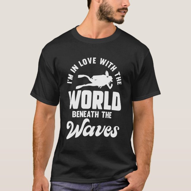 Tiefseetauchen T-Shirt (Vorderseite)