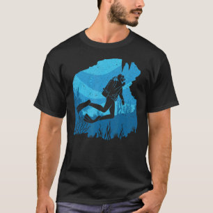 Tiefseetauchen Tauchen T-Shirt