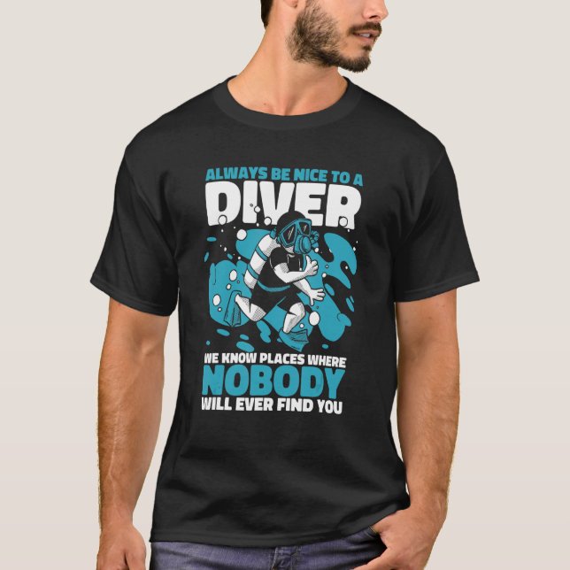 Tiefseetaucher T-Shirt (Vorderseite)