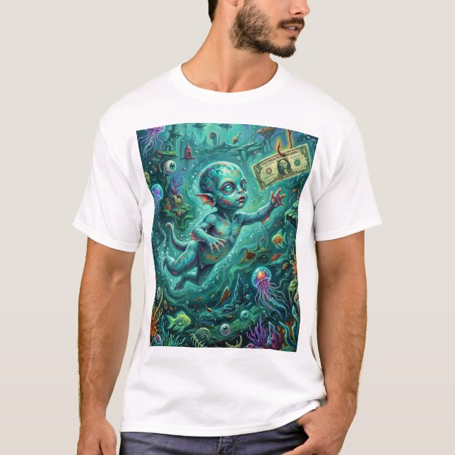 Tiefseeträume T-Shirt (Vorderseite)