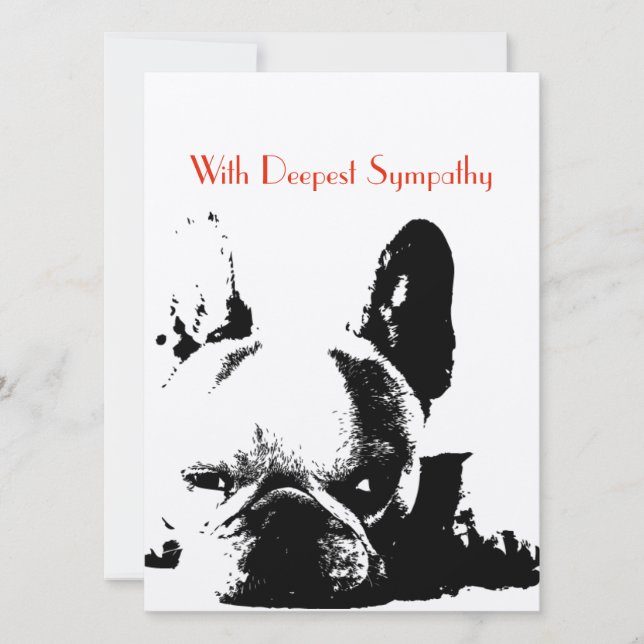 tiefstes Beileid (Vorderseite)