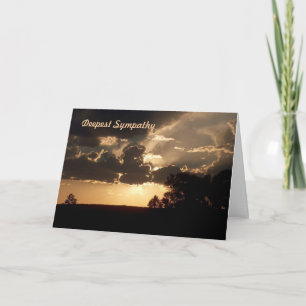 Tiefstes Beileid Karte