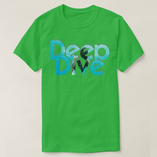 Tieftauchgang T-Shirt (Design vorne)
