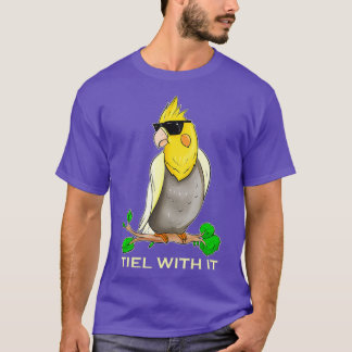 Tiel mit IT Ornitologin Cockatiel Veterinarian T-Shirt