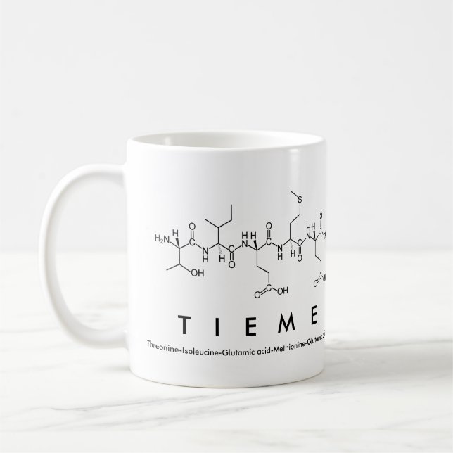 Tieme Peptidname Tasse (Links)