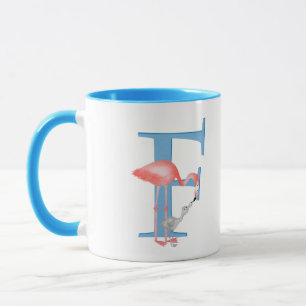 Tier ABC F ist zur Tasse von Flamingo bestimmt.