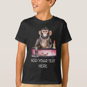 Tier auf dem Frisiertisch T-Shirt