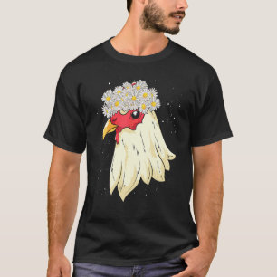 Tier Blumen Farm Tier Gänseblümchen Blumen Bauer C T-Shirt