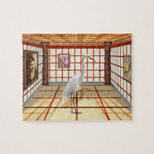 Tier - das Egret Puzzle