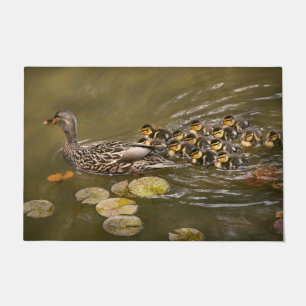 Tier - Enten - Schwimmen wie eine Ente Fußmatte