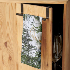 Tier Ententeich Geschirrtuch