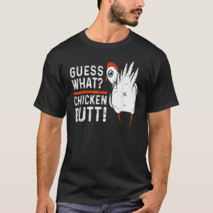 Tier errate was Hühnerhintern Süße Hühner Buffs T-Shirt