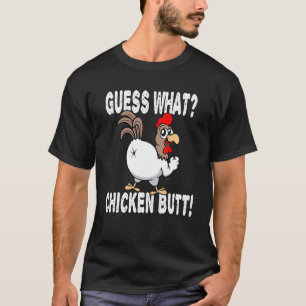 Tier errate was Hühnerhintern Süße Hühner Buffs T-Shirt