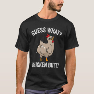 Tier errate was Hühnerhintern Süße Hühner Buffs T-Shirt