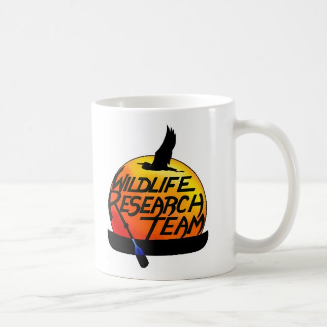Tier-Forschungs-Team-Logo-Tasse Kaffeetasse (Rechts)