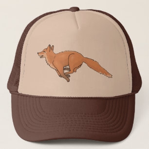 Tier Fuchs Wald Büro Party Dusche Digitale Kunst Truckerkappe