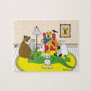 Tier-Geschichten-Stunde Puzzle