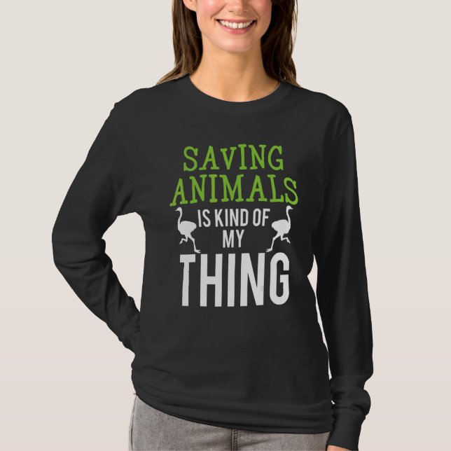 Tier I Rette Tiere 1 T-Shirt (Vorderseite)