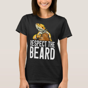 Tier Iguana Gecko Lizard Hausbesitzer respektieren T-Shirt