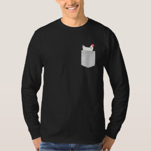 Tier in der Tasche Weißhühnchen T-Shirt