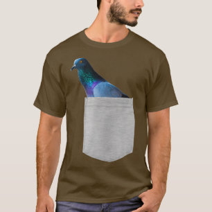 Tier in Ihrer Taschentaube T-Shirt