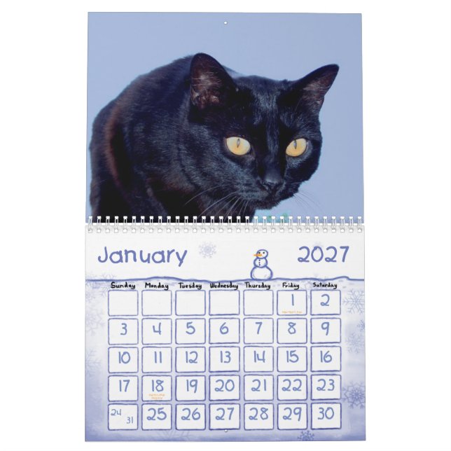 Tier-Kalender 10 Kalender (Jan 2027)