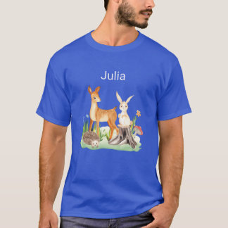 Tier Kaninchen Igel Julia Mädchen T-Shirt