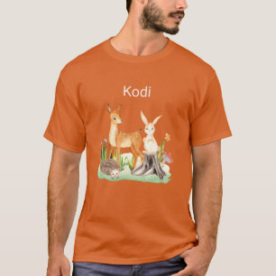 Tier Kaninchen Igel Kodi Junge T-Shirt