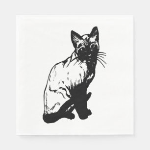 Tier, Katze, Katze, Tier, Haustier, Katze, Tiger, Serviette