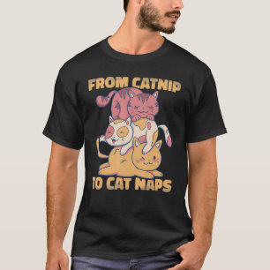 Tier Katze Von Katzenminze zu Katzennickerchen Ti T-Shirt
