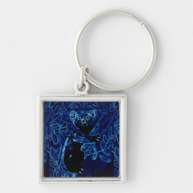 Tier-Kunst-Koala Schlüsselanhänger (Vorne)