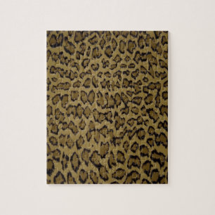 TIER LEOPARDDRUCK PUZZLE