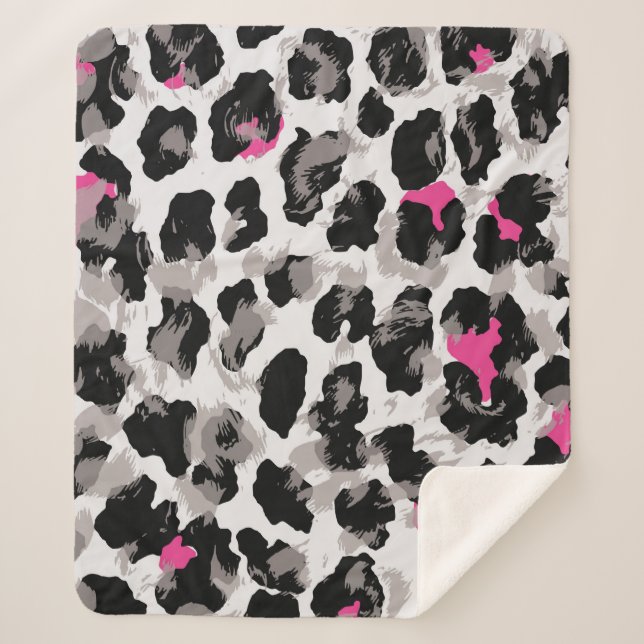 Tier, Leopardentextur, Background abstract, africa Sherpadecke (Vorderseite)