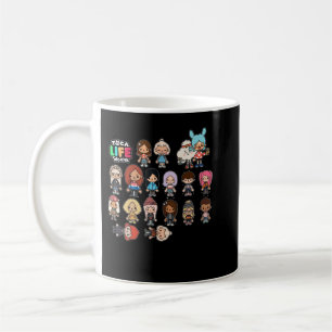 Tier Manga Toca Boca Anime Geschenk für Weihnachte Kaffeetasse