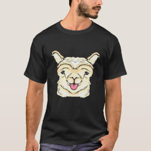 Tier mit Lama Kamel T-Shirt