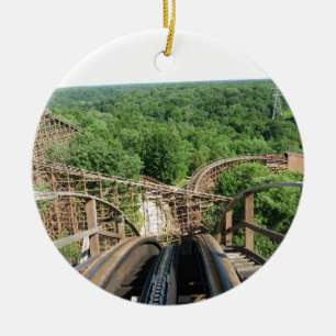 Tier-Rollen-Untersetzer an Königen Island Keramikornament