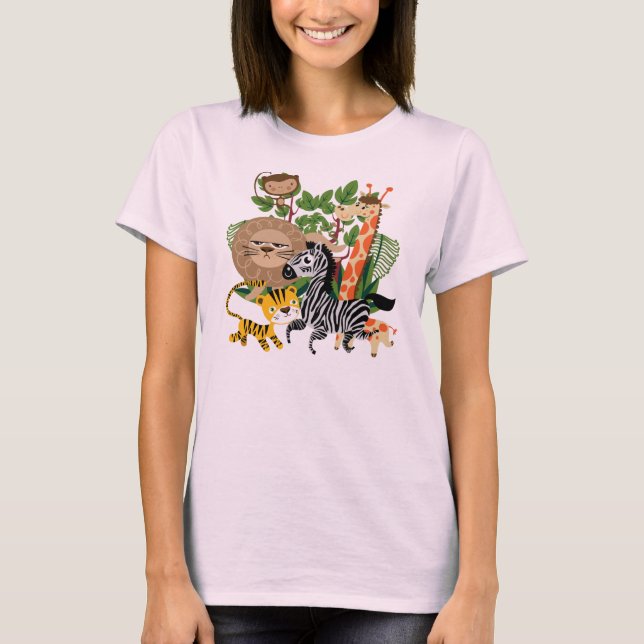 Tier-Safari T-Shirt (Vorderseite)