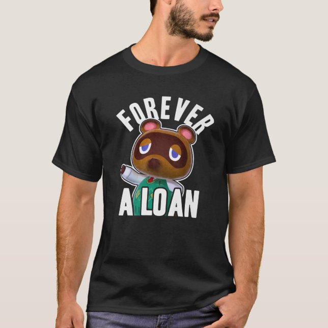 Tier überquert Tom Nook für immer eine Prämie T-Shirt (Vorderseite)