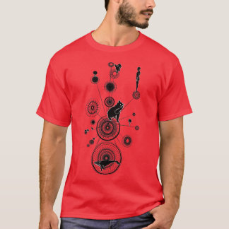 Tier und Mensch T-Shirt