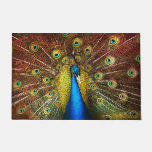 Tier - Vogel - Pfau stolz Fußmatte