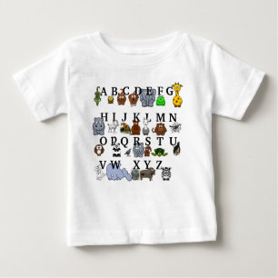 Tieralphabet Baby T-shirt