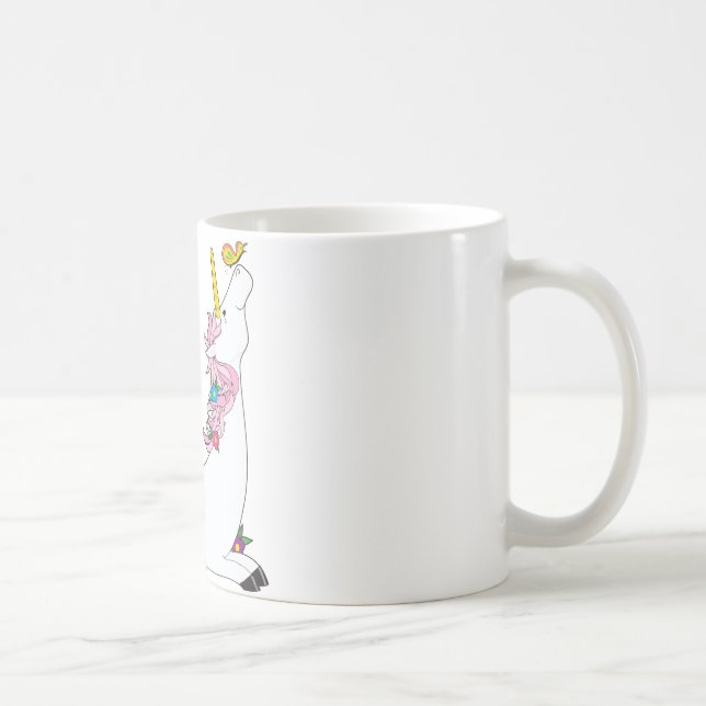 Tieralphabet-Einhorn Kaffeetasse (Rechts)