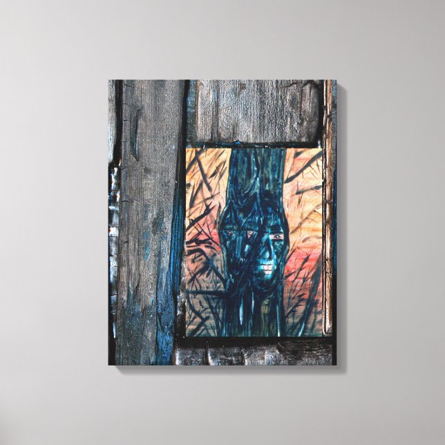 Tieranleitung Leinwanddruck (Vorderseite)