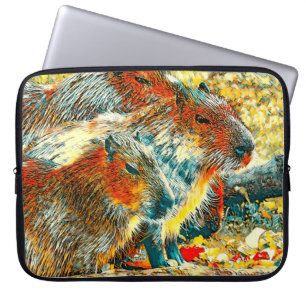 TierArt_Capybara_005 Laptopschutzhülle