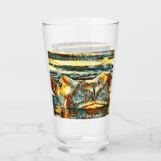 TierArt_Hippo_001 Glas (Vorderseite)
