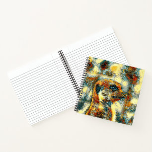 TierArt_Meerkat_004 Notizbuch