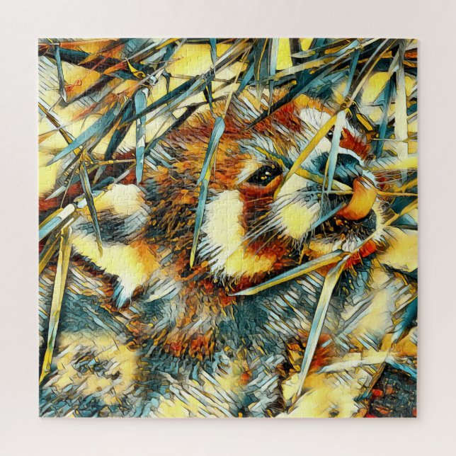 TierArt_RedPanda_003 Puzzle (Vertikal)