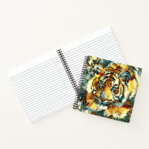 TierArt_Tiger_006 Notizbuch