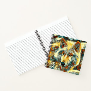 TierArt_Wolf_004 Notizbuch