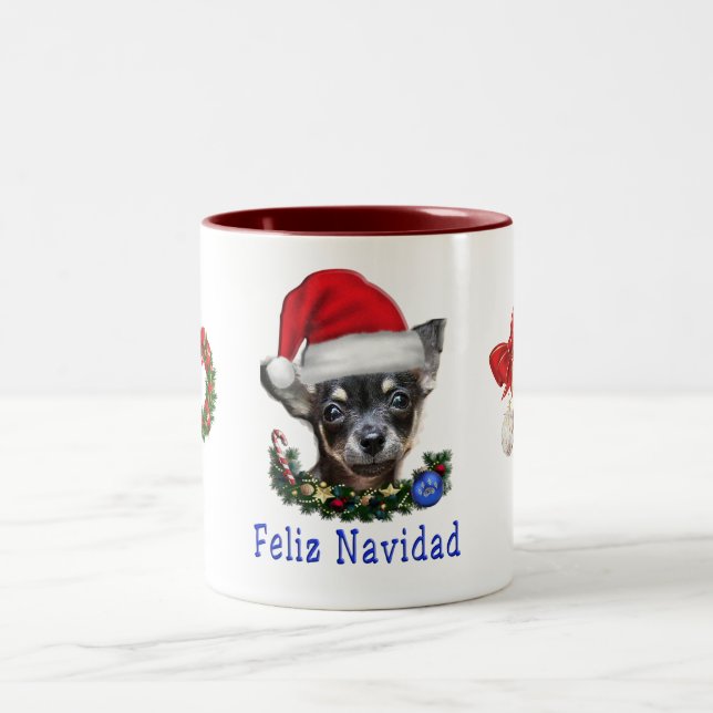 Tierart Zweifarbige Tasse (Mittel)